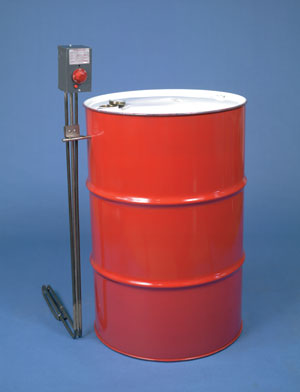 Bung Entering Immersion Steel Drum Heater