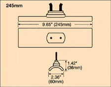 245mm