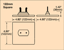 122mm Square